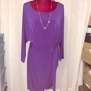 Tulip bottom vibrant Purple Dress